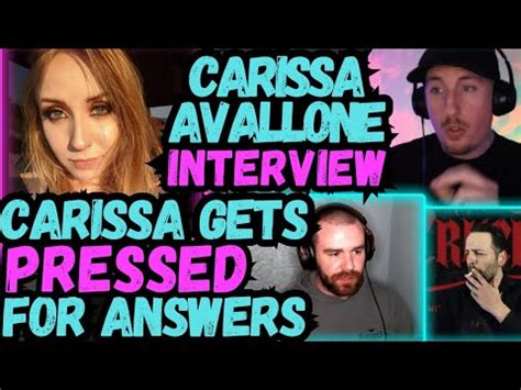 carissa avallone leak|Carissa Avallone Interview